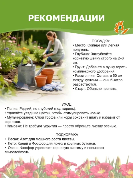 Лилейник Лавли Ледибаг