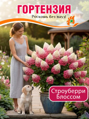 Гортензия Строуберри Блоссом